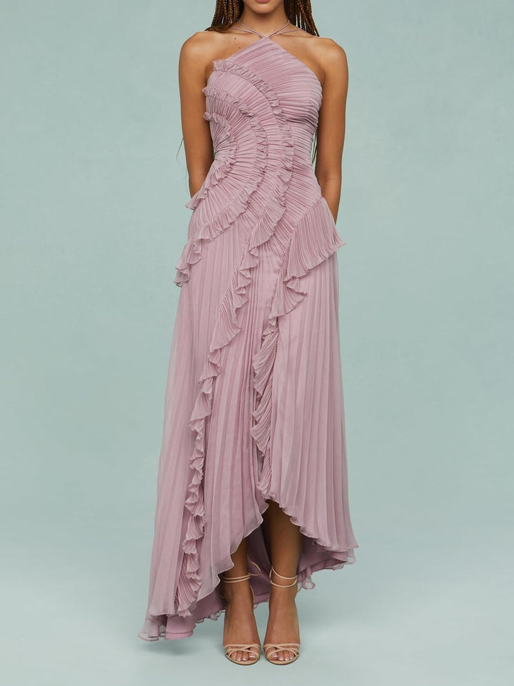 Selene – Ocean Whirlpool Maxi Dress