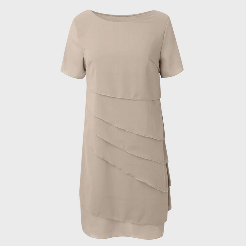 Lea | Layered Chiffon Dress