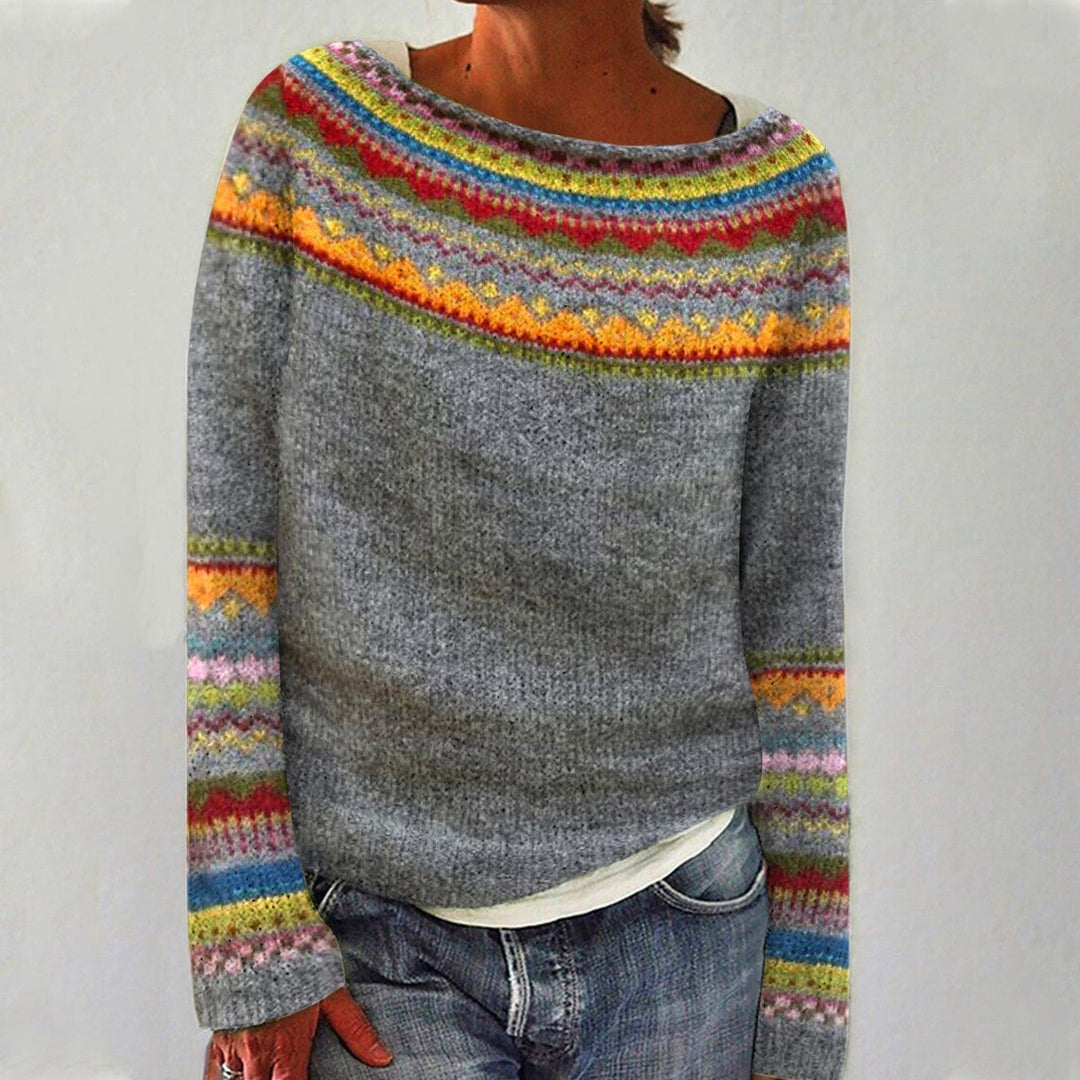 Kirra™ - Retro Knitted Sweater