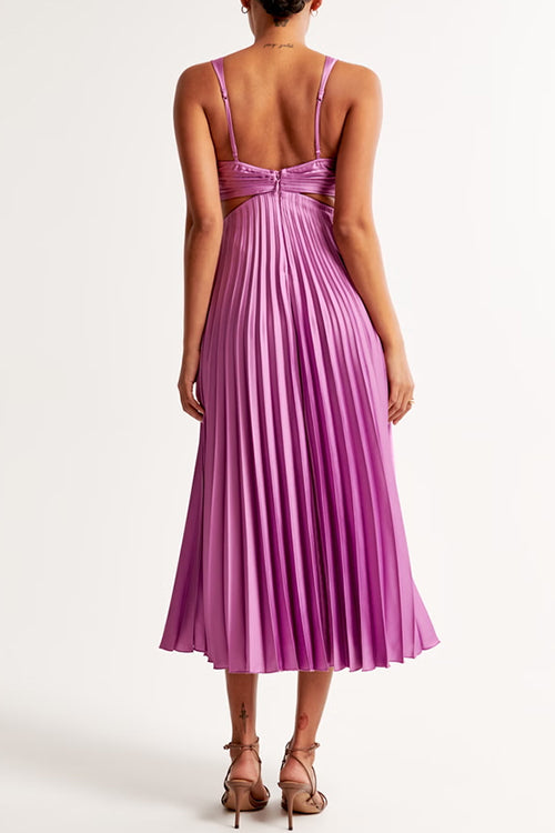 Ella | Elegant Pleated Maxi Dress