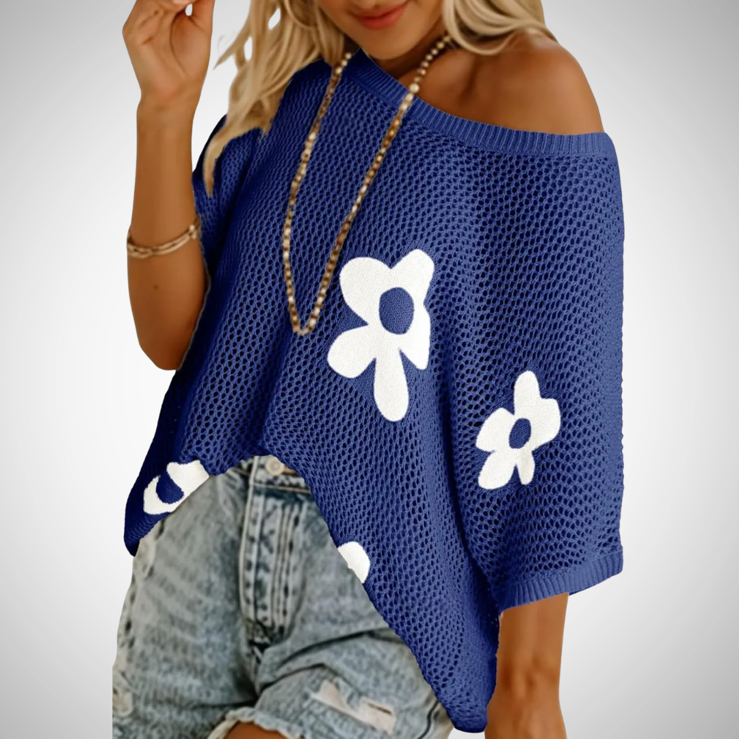 Amara™ - Stylish Lightweight Crochet Top