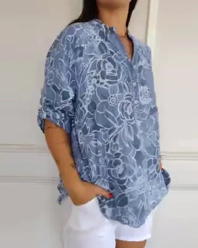 Penelope - Chic Floral Blouse