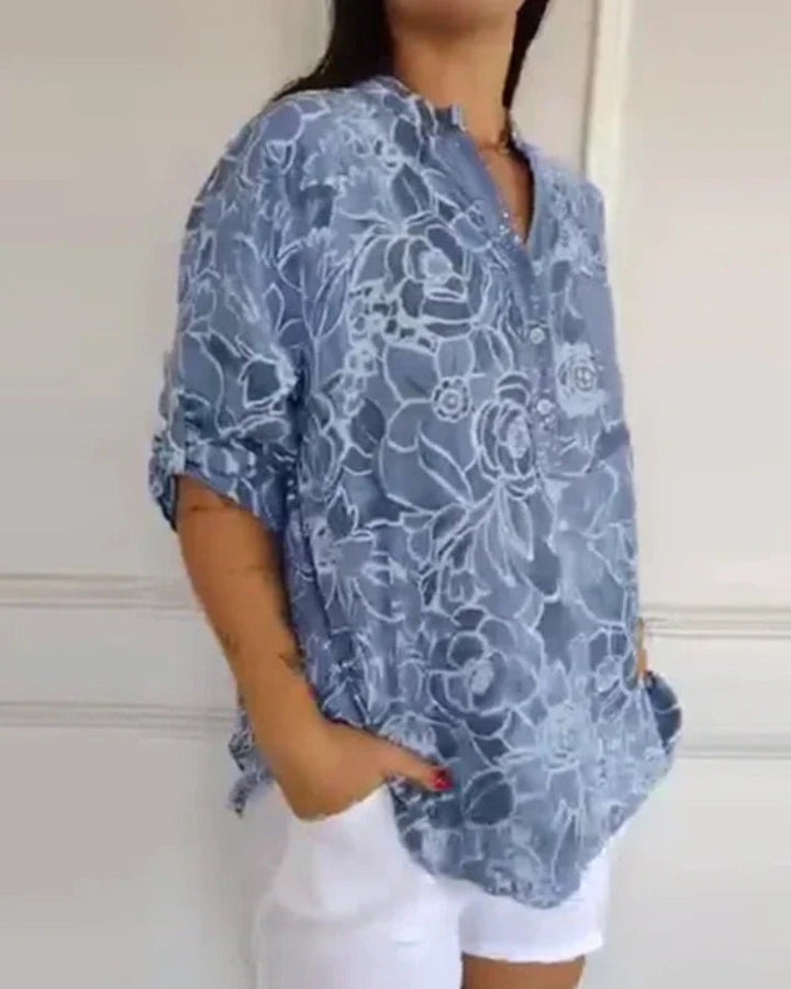 Penelope - Chic Floral Blouse