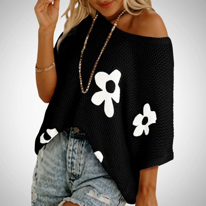 Amara™ - Stylish Lightweight Crochet Top