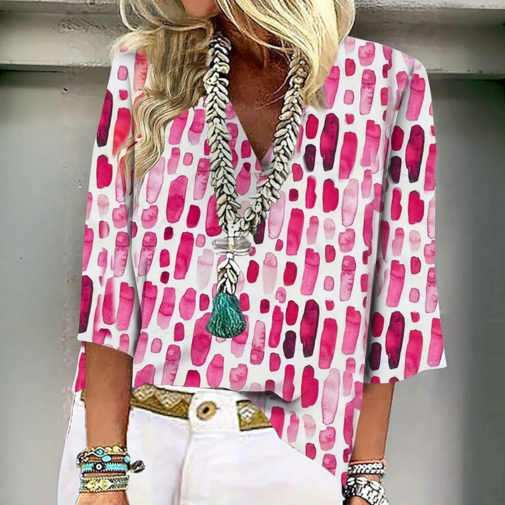 Noelle - Textured Lace Blouse