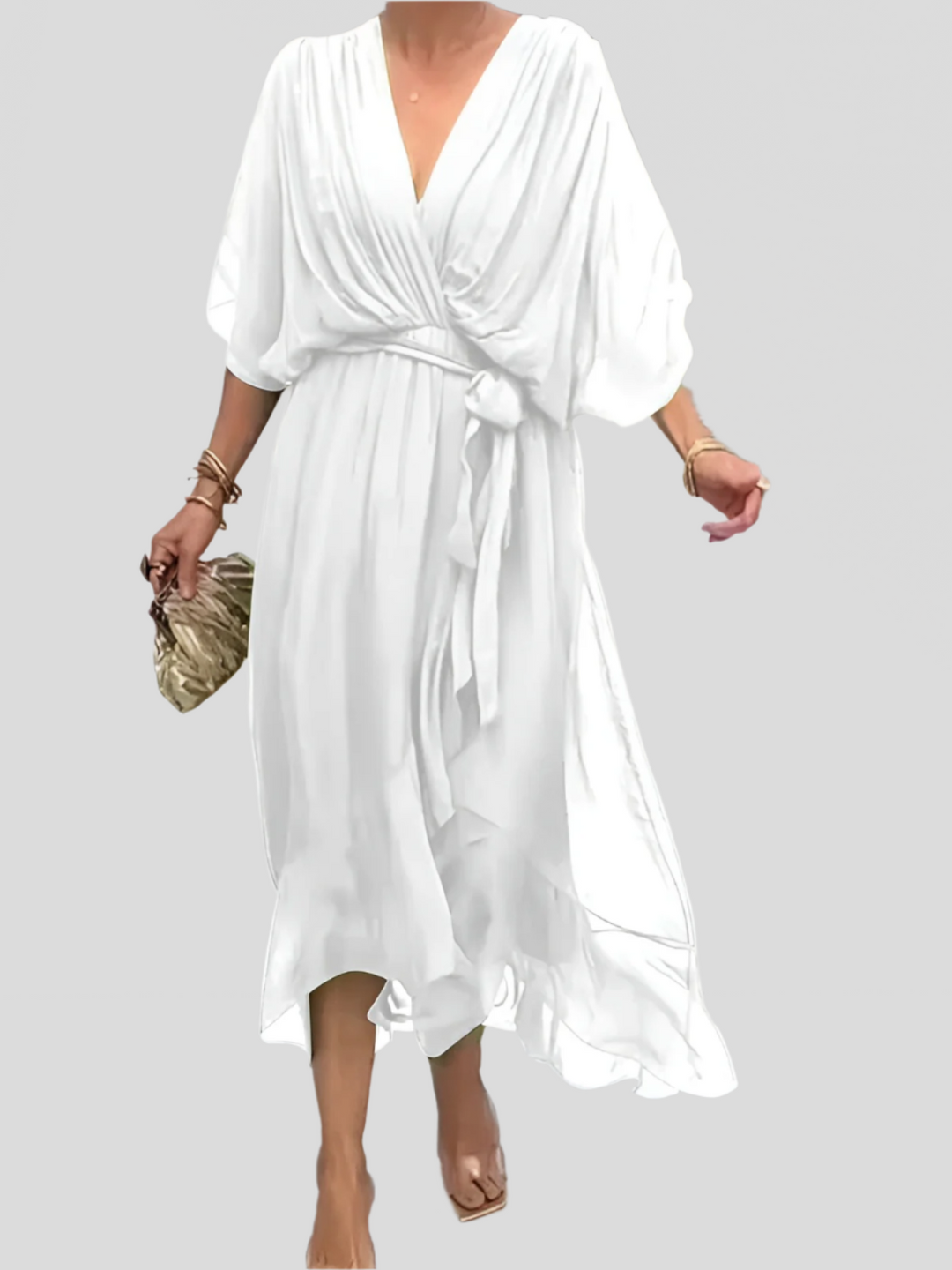 Lilijana - Comfortable Silk Dress