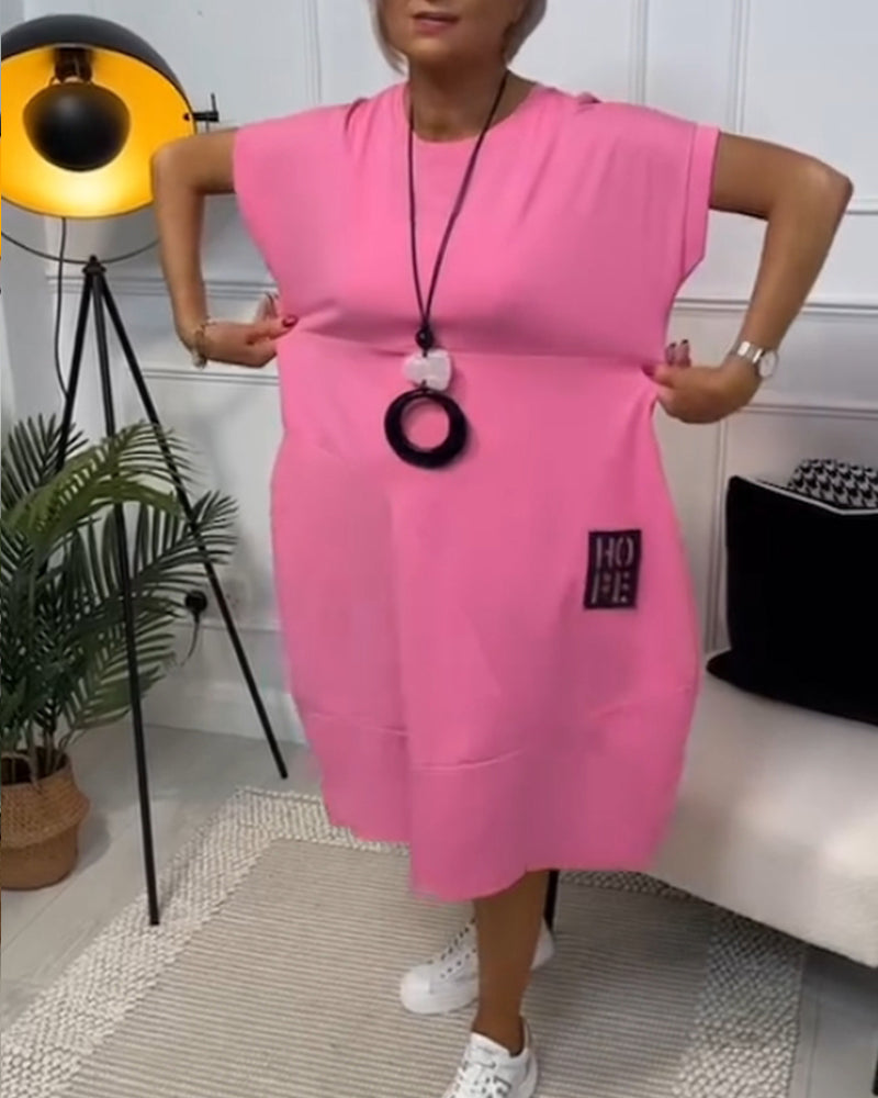 Chloé - Stylish Short Sleeved Dress