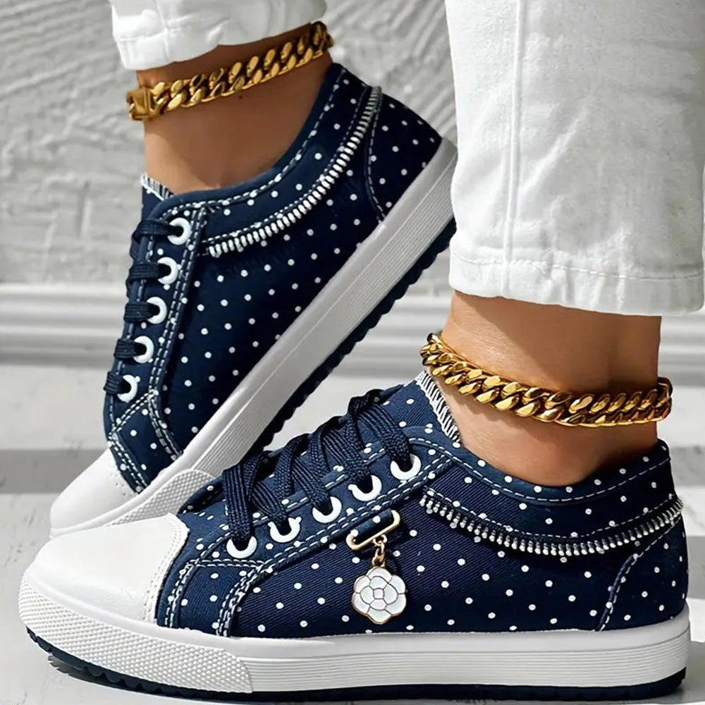 Luna - Stylish Lace-Up Sneakers