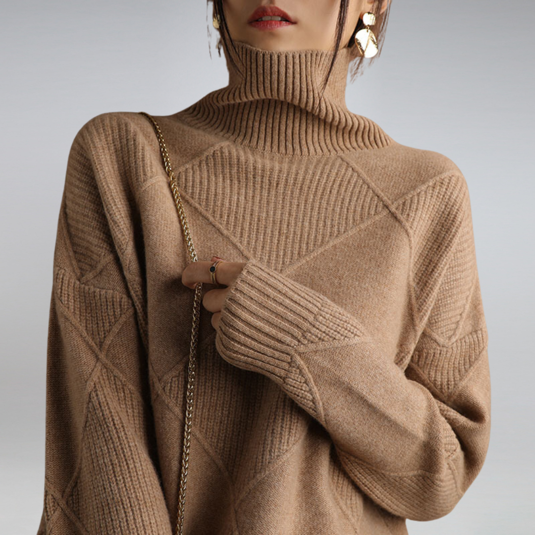 Adelle™ - Comfortable Turtleneck Sweater