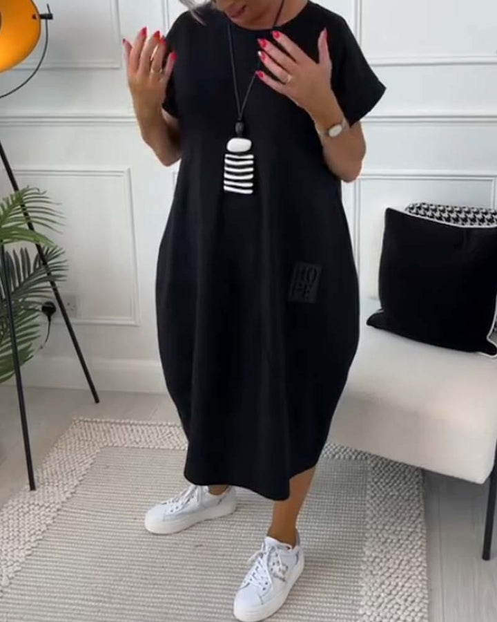 Chloé - Stylish Short Sleeved Dress