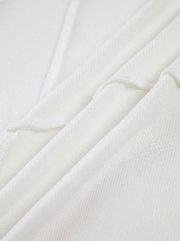 Bronte™ - Seam Detail Ribbed Top