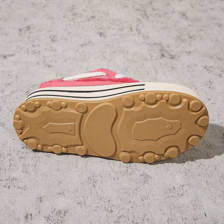 Lila | Fringed Platform Sneaker