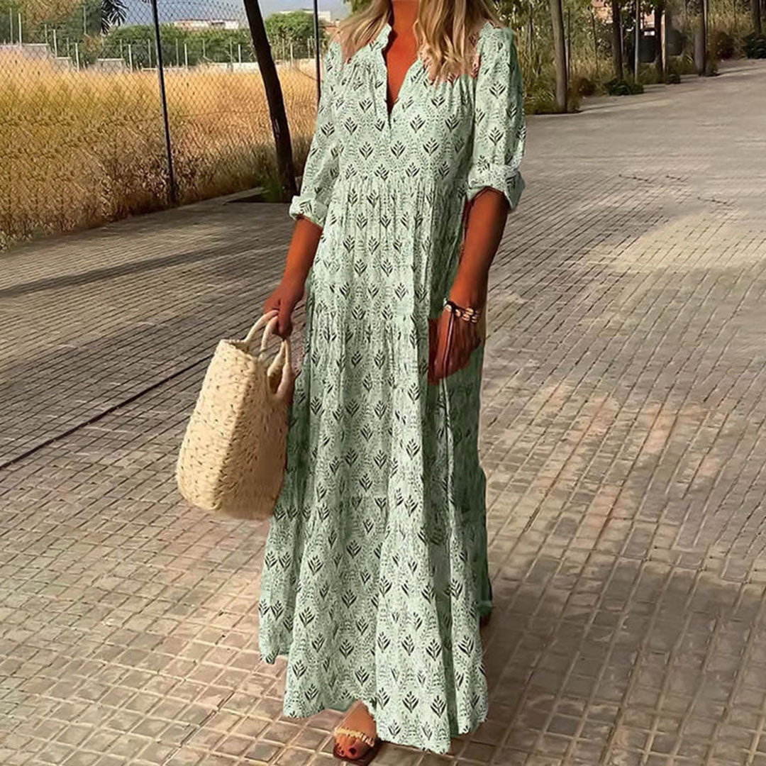 CLARISSA- CHIC BOHO DRESS