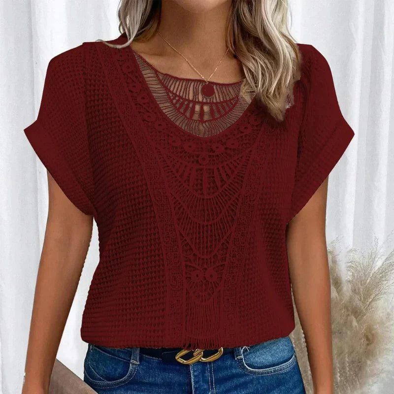 Ruby - Chic Lace Shirt