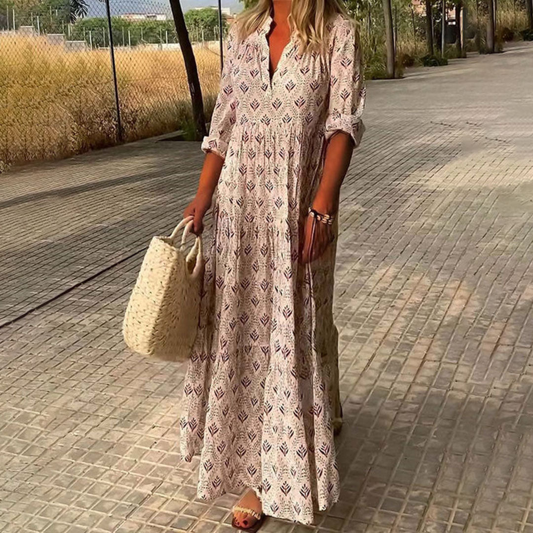 CLARISSA- CHIC BOHO DRESS