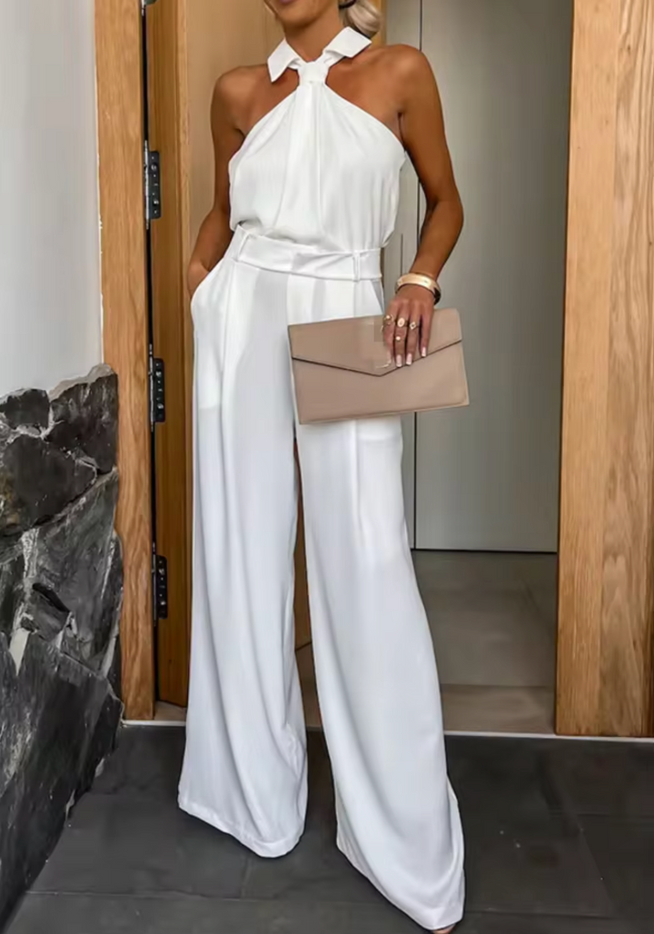 Diana - Sleek Jumpsuit with Wide Legs