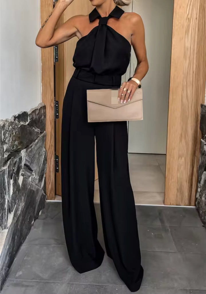 Diana - Sleek Jumpsuit with Wide Legs