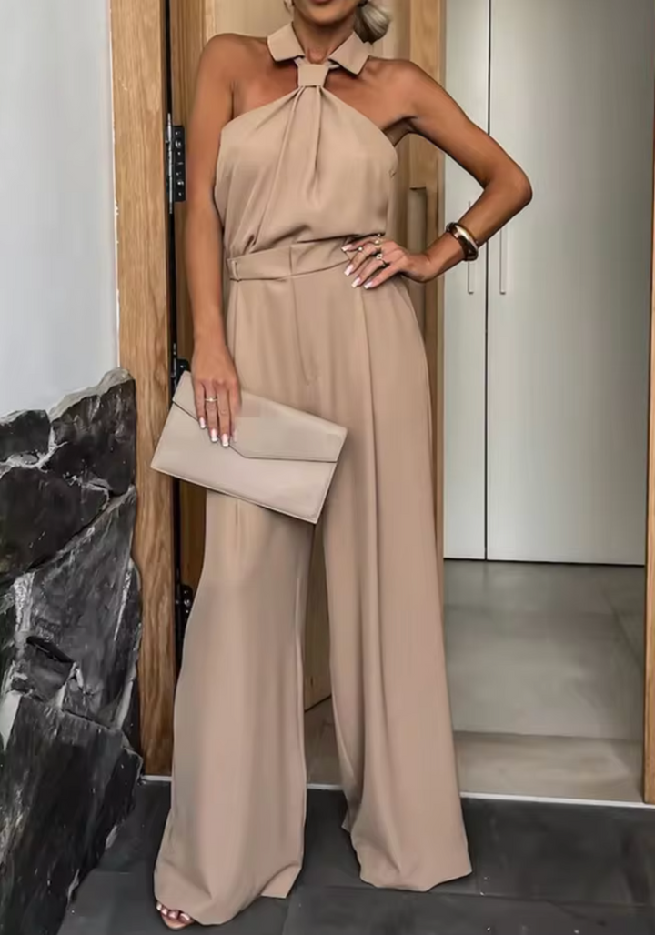 Diana - Sleek Jumpsuit with Wide Legs