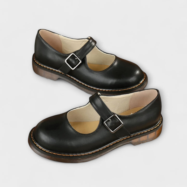 Clara | Vintage Leather Mary Jane Shoes