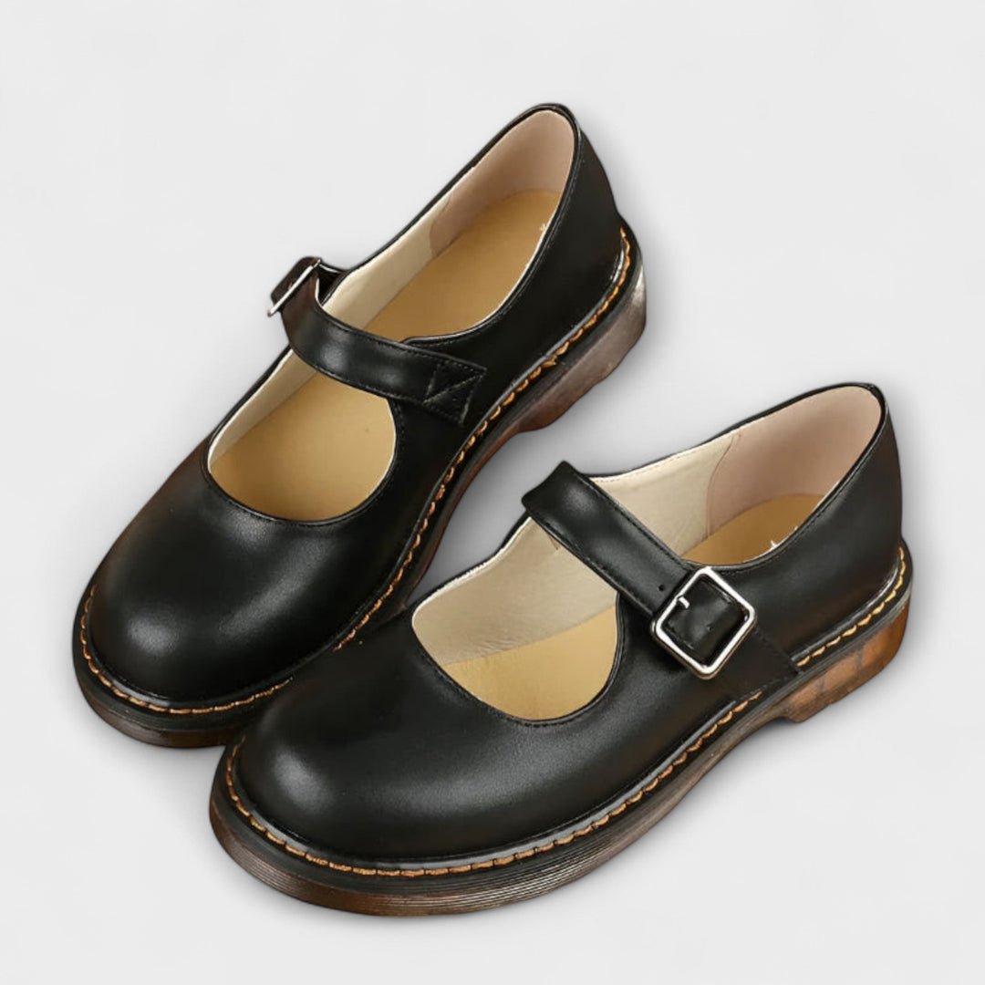 Clara | Vintage Leather Mary Jane Shoes