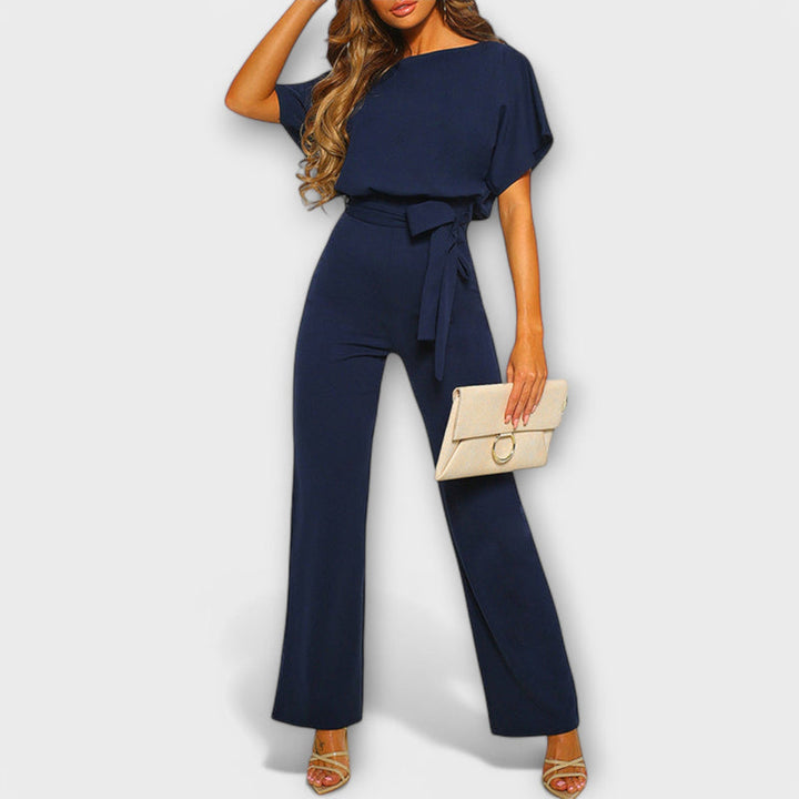 Glory - Elegant Short Sleeve Jumpsuit