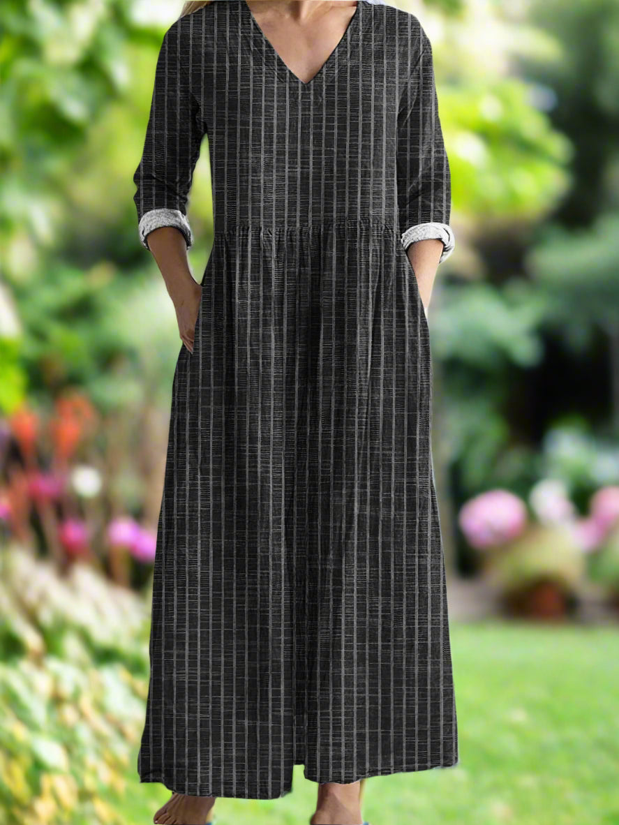 Georgia - Casual Striped Dress