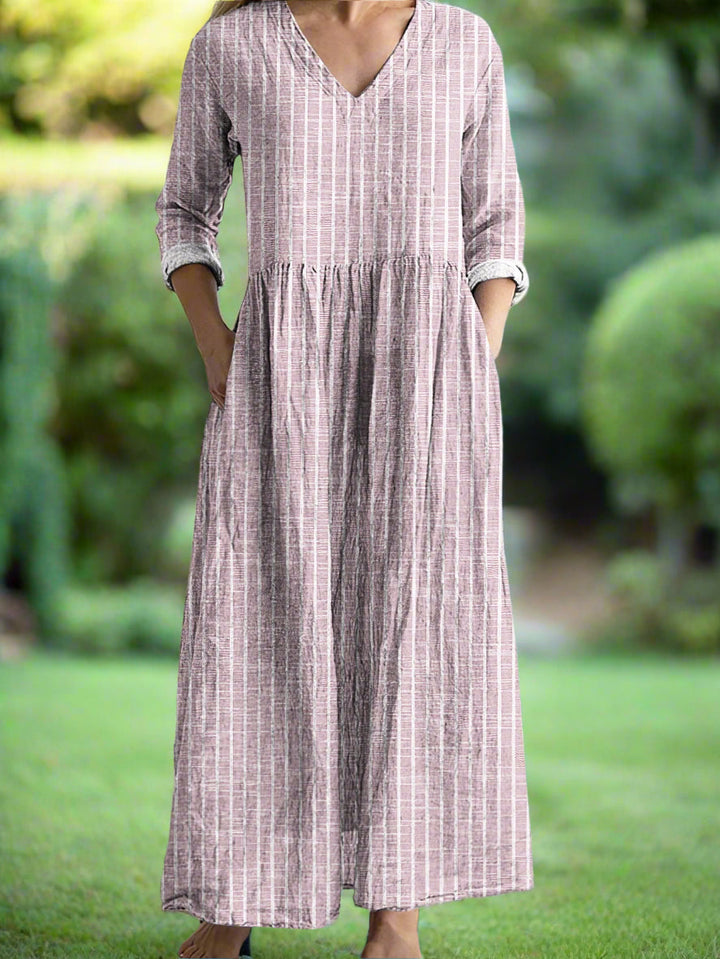 Georgia - Casual Striped Dress