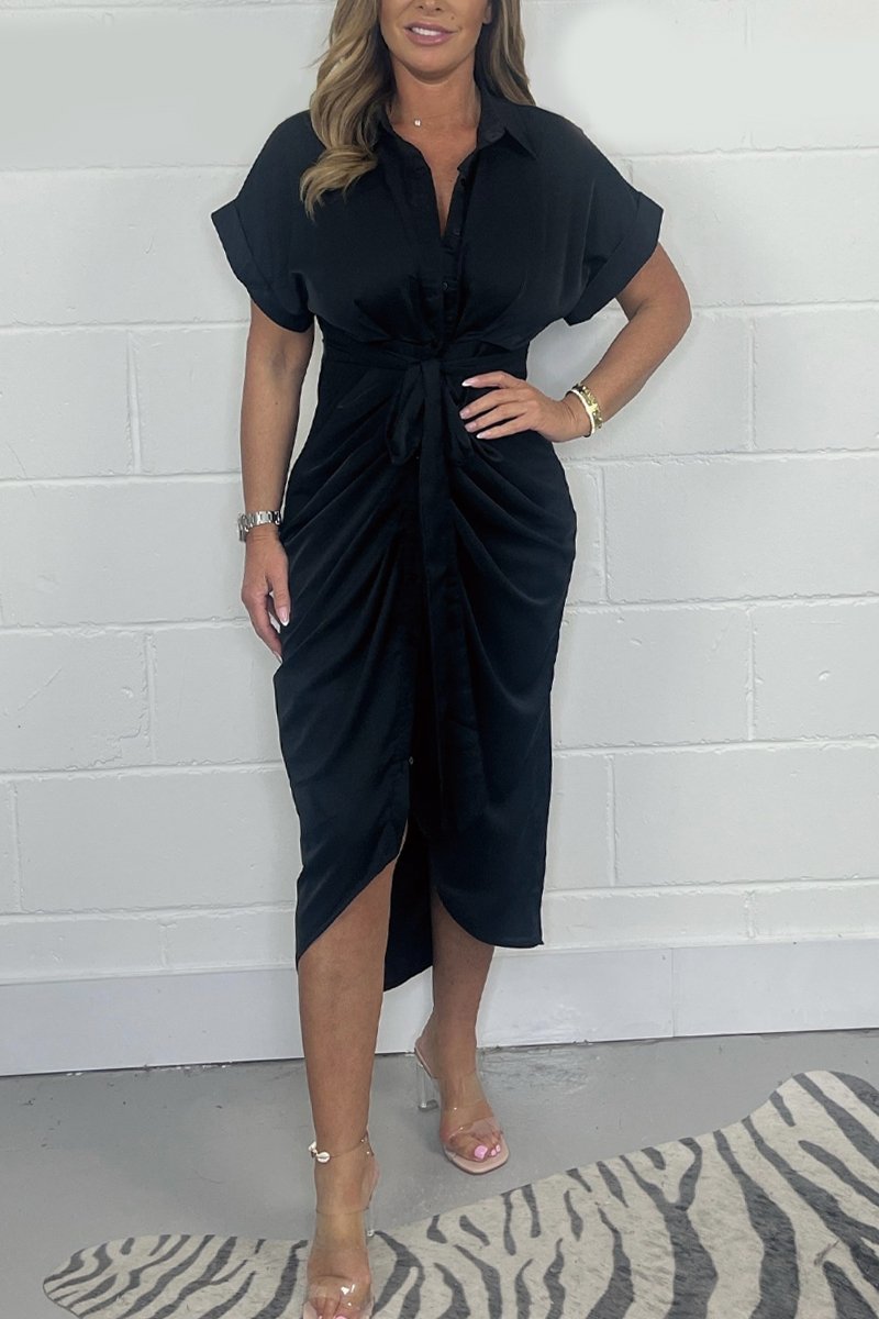 Melinda - Stylish Shirt Dress