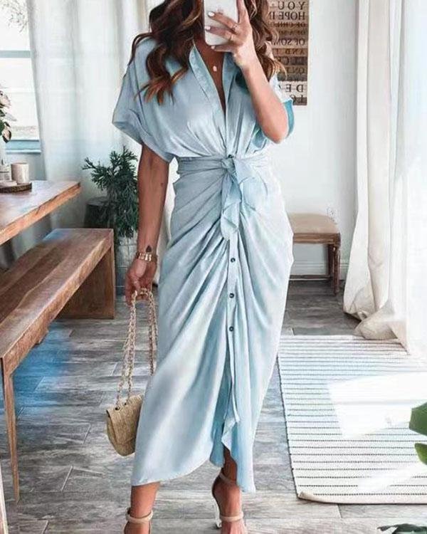 Melinda - Stylish Shirt Dress