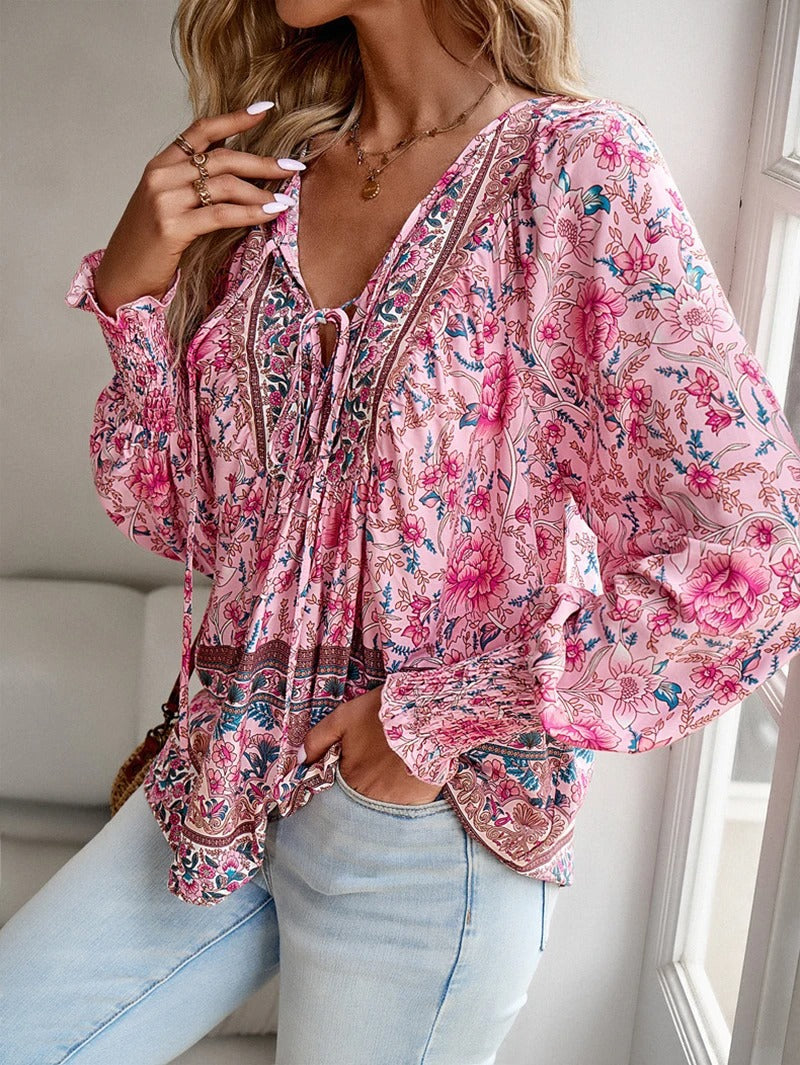Helena -  Chic Floral Top