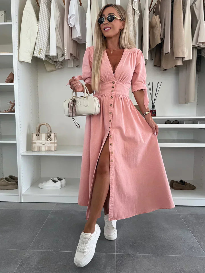 Ivanka - Radiant Denim Dress