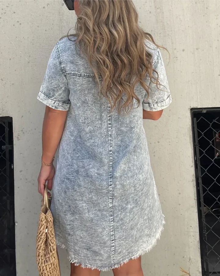Sienna | Denim Shirt Dress