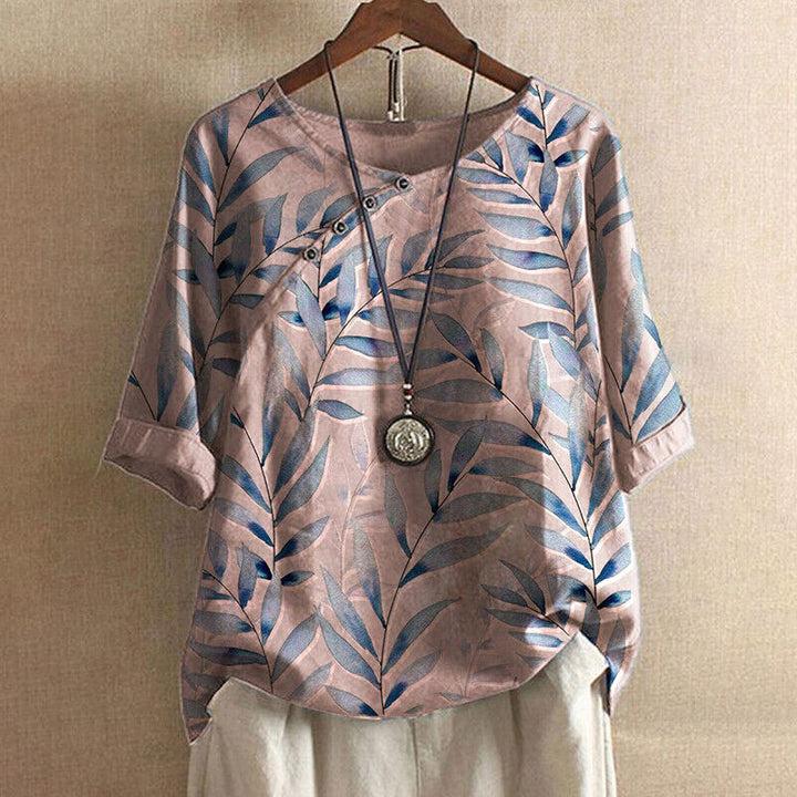 Mae - Botanical Button Blouse