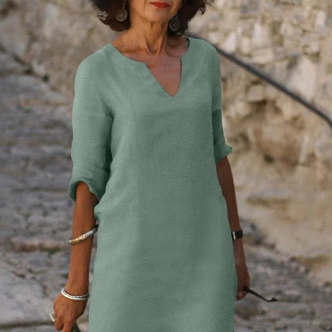 Maxim | Comfortable V-Neck Dress