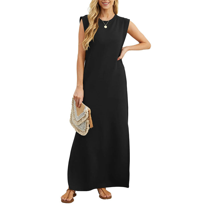 Leah - Elegant Wrinkle-Free Maxi Dress