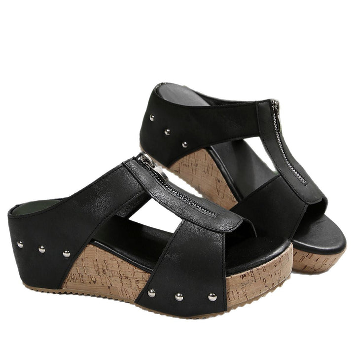 Nicole™ - Stylish Wedge Sandals
