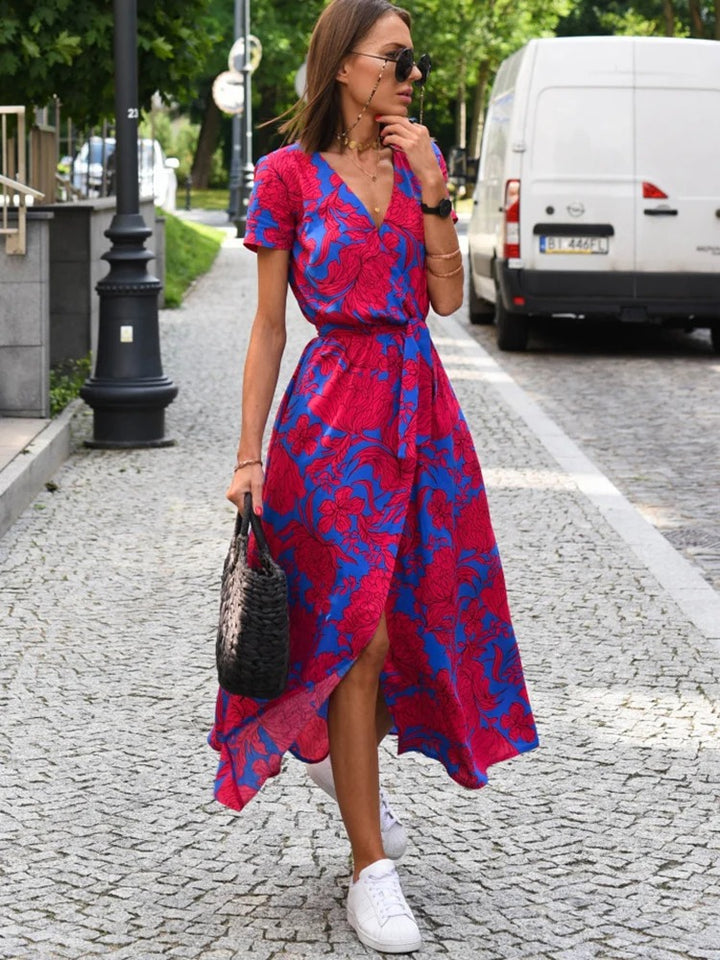 Evelyn - Flowing Wrap Dress
