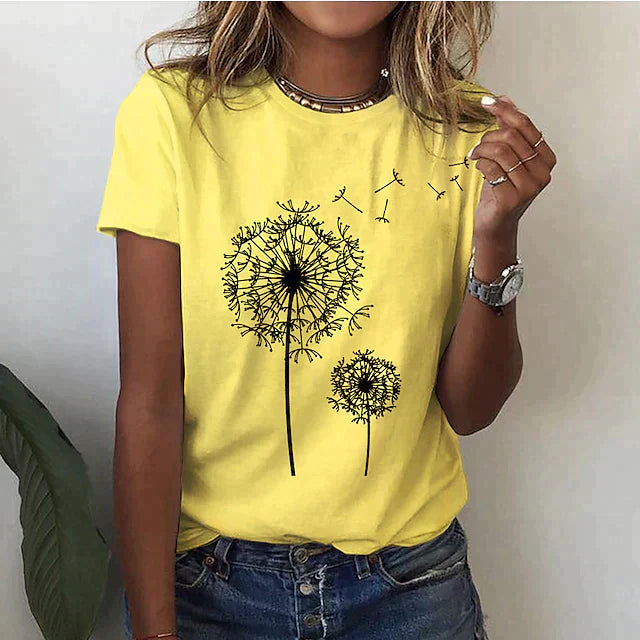 Lina™ - Soft Dandelion T-Shirt